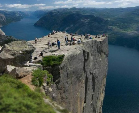 The pulpit Rock